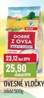 OVESNÉ VLOČKY 500g 
