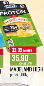 MADELAND HIGH protein, 100g 