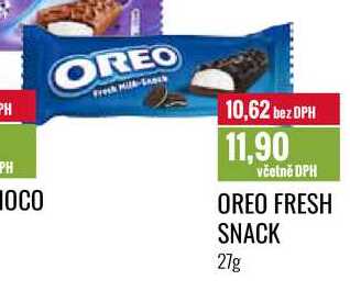 OREO FRESH SNACK 27g 