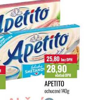APETITO ochucené 140g