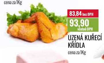 UZENÁ KUŘECÍ KŘÍDLA cena za 1Kg 