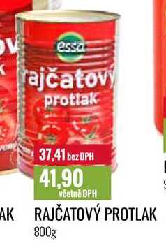RAJČATOVÝ PROTLAK 800g 