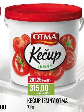 KEČUP JEMNÝ OTMA 10Kg 