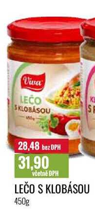 LEČO S KLOBÁSOU 450g