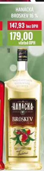 HANÁCKÁ BROSKEV 16% 1l
