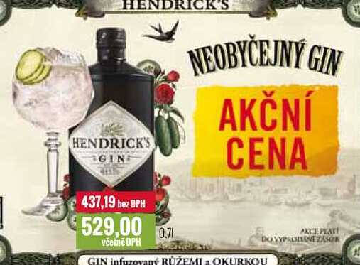HENDRICK'S GIN 0,7l