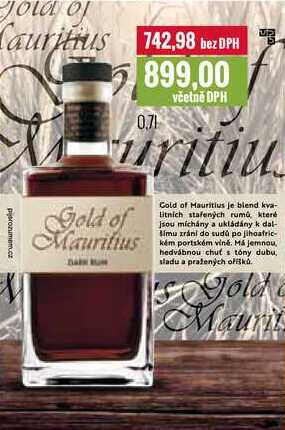 Gold of Mauritius 0,7l