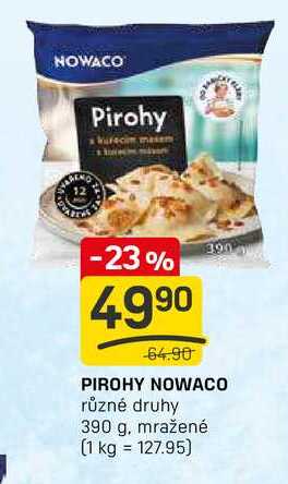 PIROHY NOWACO různé druhy 390 g
