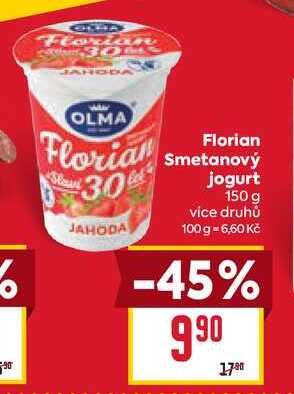 Florian Smetanový jogurt 150 g