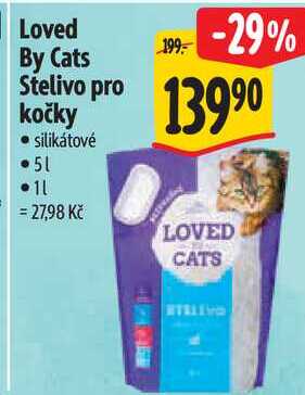 Loved By Cats Stelivo pro kočky • silikátové, 5 l