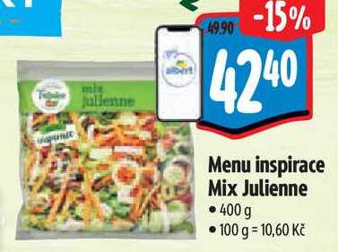 Menu inspirace Mix Julienne, 400 g