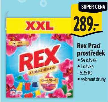 Rex Prací prostředek, 54 dávek