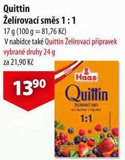 Quittin Želírovací směs 1:1, 17 g 