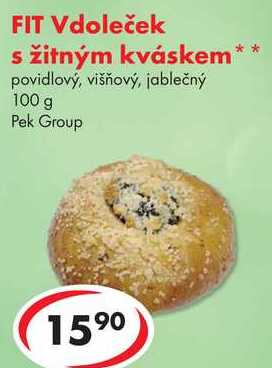 FIT Vdoleček s žitným kváskem, 100 g