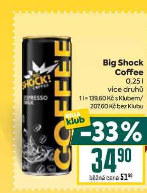 Big Shock Coffee 0,25l