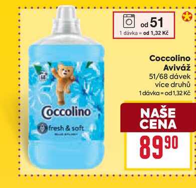 Coccolino Aviváž 51/68 dávek 