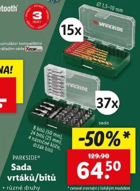 Sada vrtáků/bitů 