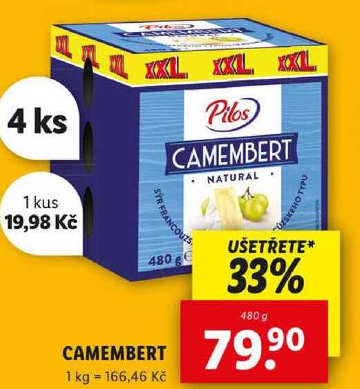 CAMEMBERT, 480 g