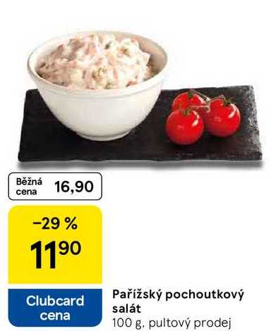 Pařížský pochoutkový salát, 100 g