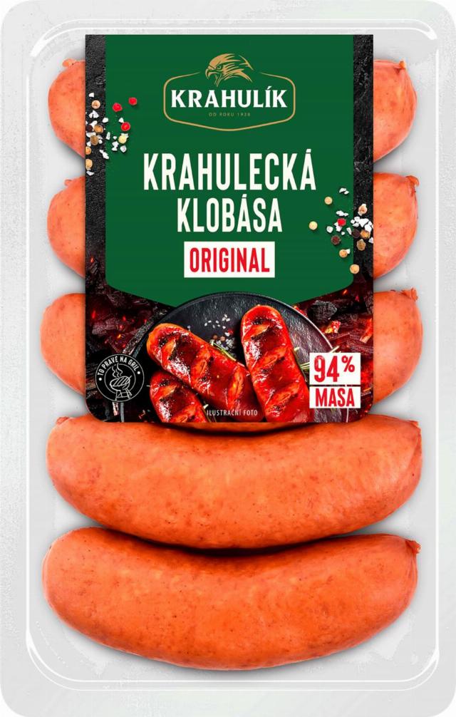 Krahulík Krahulecké grilovací klobásy různé druhy