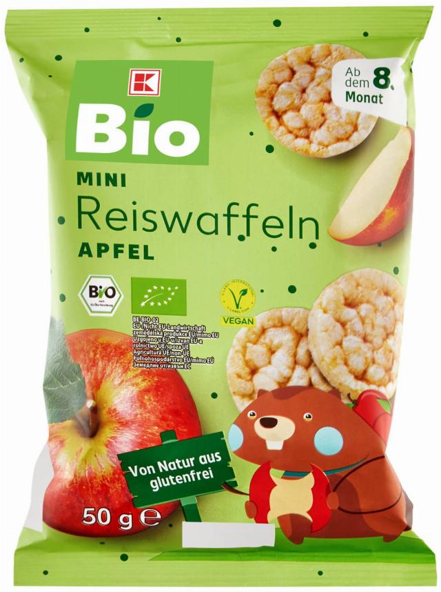 K-Bio Mini rýžové koláčky