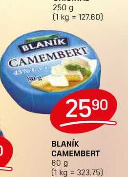 BLANÍK CAMEMBERT 80 g 