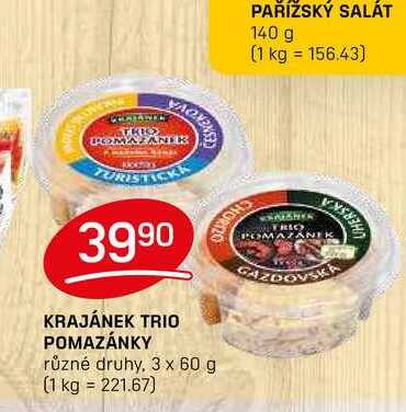 PAŘÍŽSKÝ SALÁT 140 g 