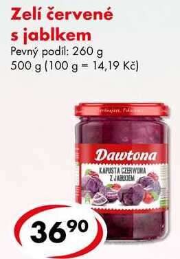 Zelí červené s jablkem, 500 g 