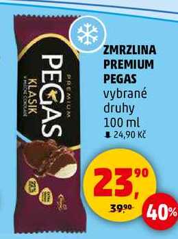 ZMRZLINA PREMIUM PEGAS vybrané druhy, 100 ml 