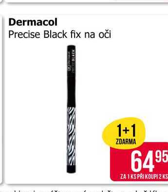 Dermacol Precise Black fix na oči 