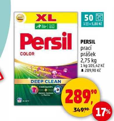 PERSIL prací prášek, 2,75 kg  