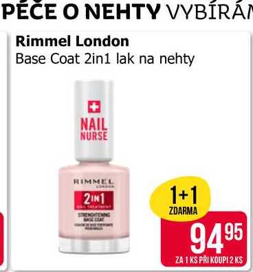 Rimmel London Base Coat 2in1 lak na nehty 