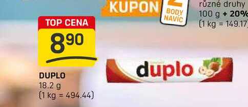 Duplo 18,2g