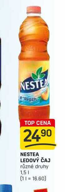 NESTEA LEDOVÝ ČAJ různé druhy 1,5l