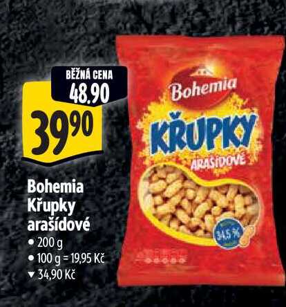   Bohemia Křupky arašídové  200 g 