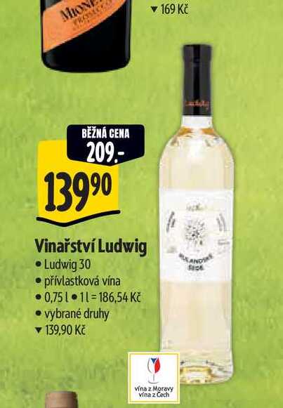   Vinařství Ludwig 0,75 l