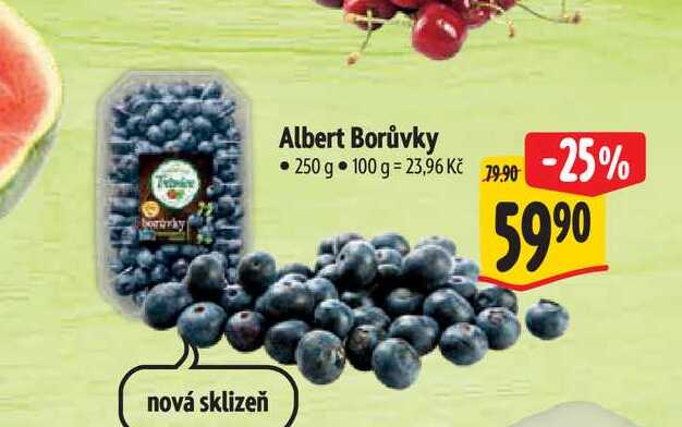   Albert Borůvky 250 g  