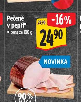 Pečeně v pepři 100 g