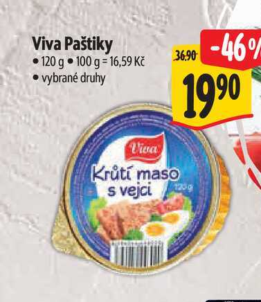 Viva Paštiky 120 g 