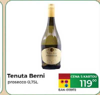 Tenuta Berni prosecco 0,75L 