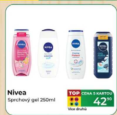 Nivea Sprchový gel 250ml 
