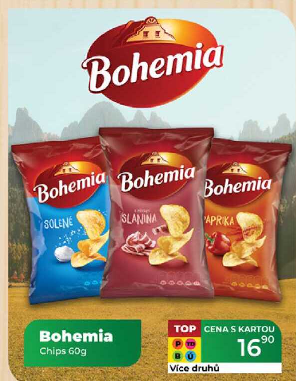 Bohemia Chips 60g 