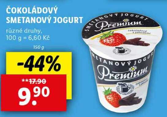 ČOKOLÁDOVÝ SMETANOVÝ JOGURT, 150 g