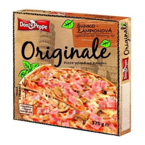 Don Peppe Originale Pizza Šunka a žampiony