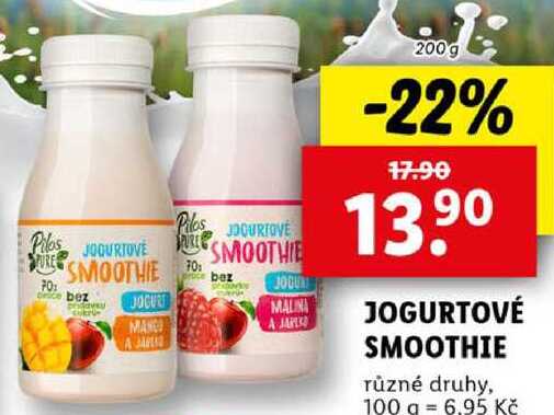 JOGURTOVÉ SMOOTHIE, 200 g