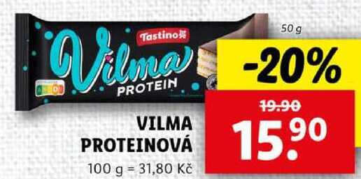 VILMA PROTEINOVÁ, 50 g
