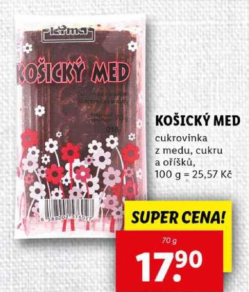 KOŠICKÝ MED, 70 g