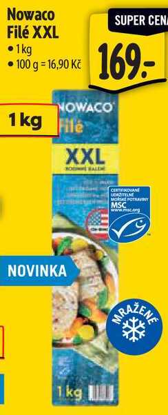 Nowaco Filé XXL, 1 kg 