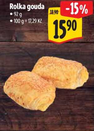 Rolka gouda, 92 g