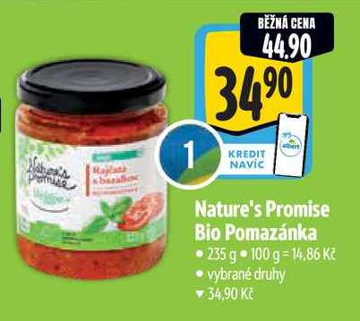 Nature's Promise Bio Pomazánka, 235 g